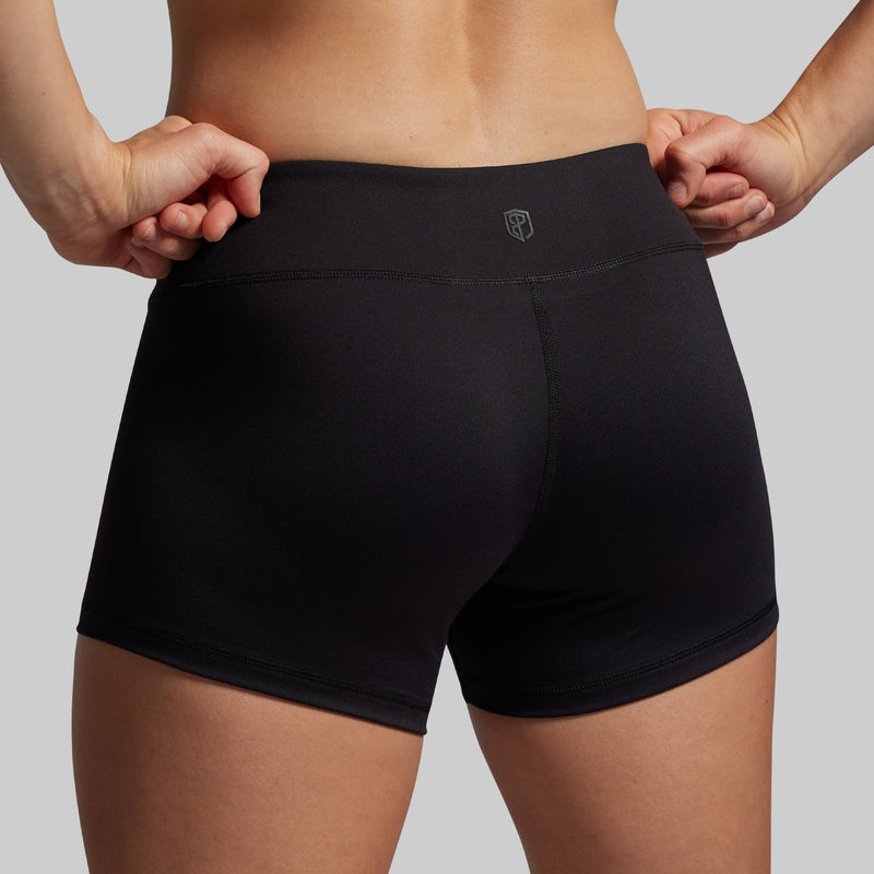 Double Take Booty Short (Black)