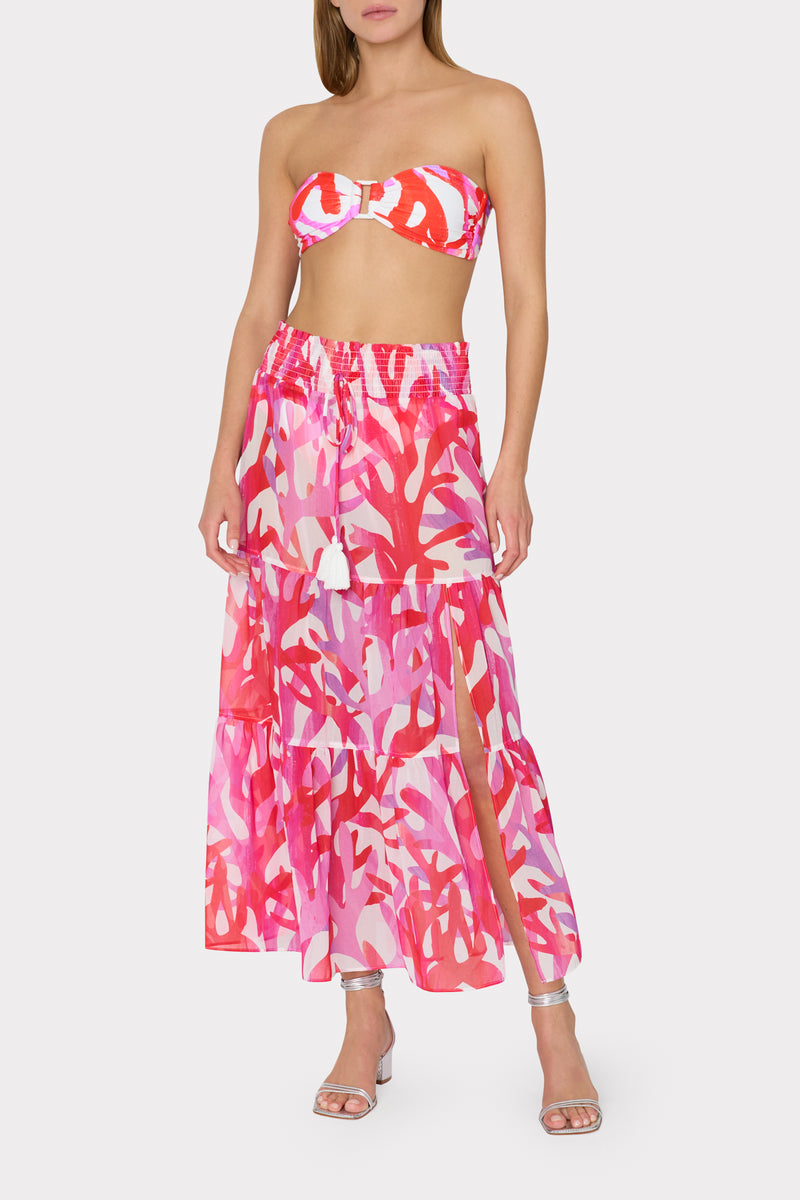 Jem Under The Sea Tiered Chiffon Skirt
