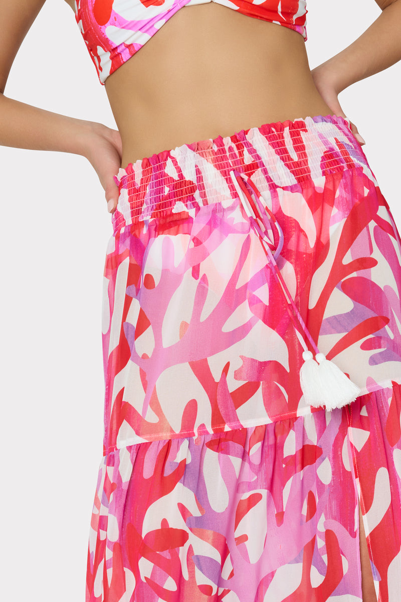 Jem Under The Sea Tiered Chiffon Skirt