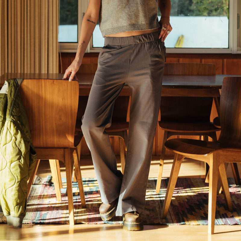 WOMENS FRENCH TERRY LOUNGE PANT