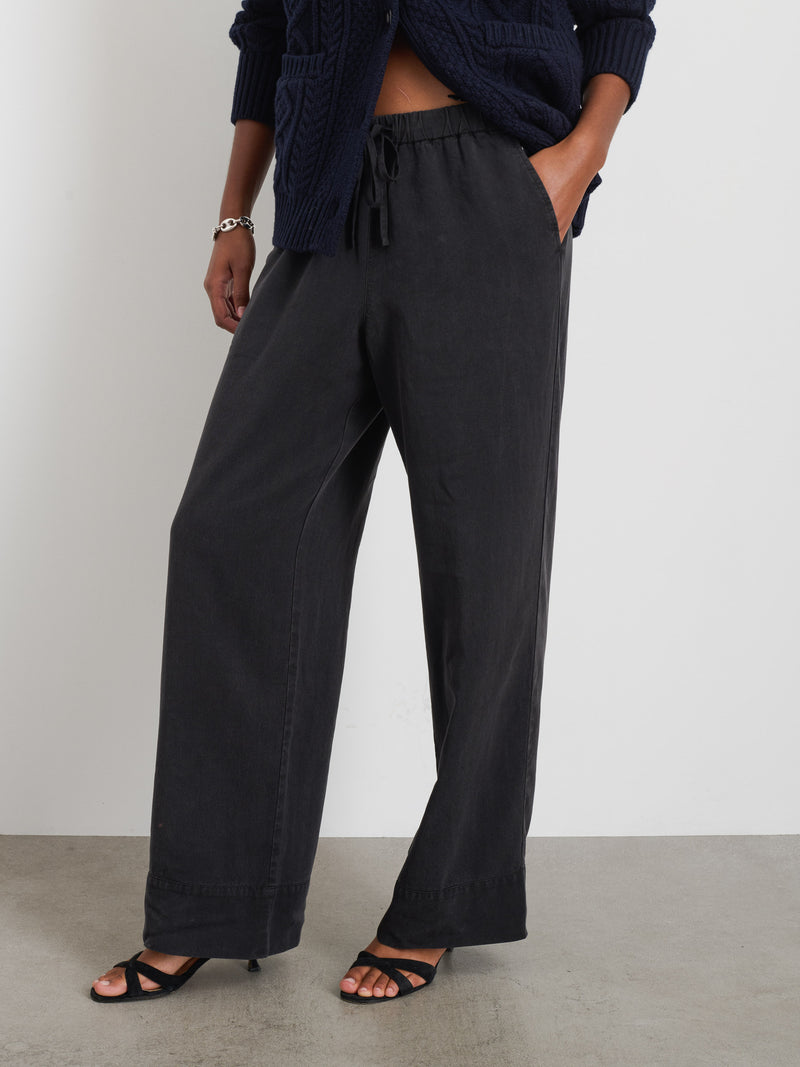 Riley Pant in Drapey Twill