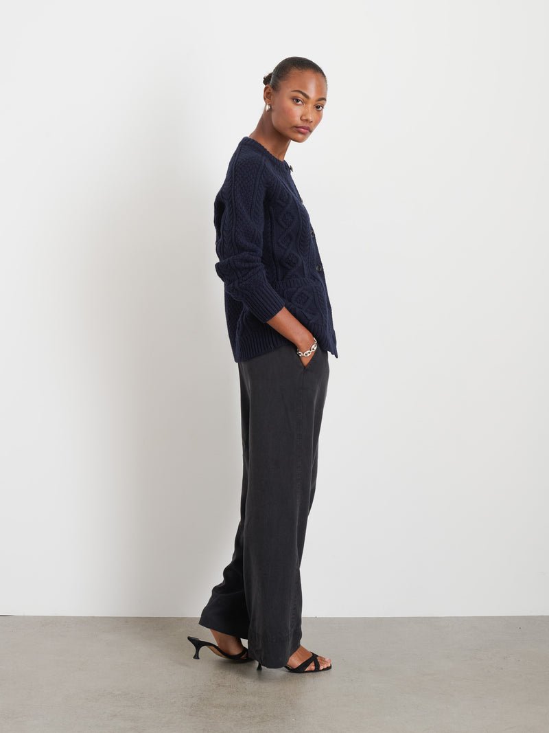 Riley Pant in Drapey Twill