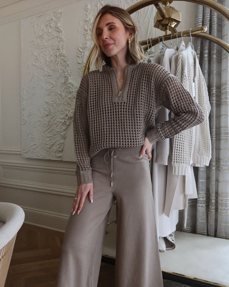 Splendid x @Cellajaneblog Crop Sweater Pant