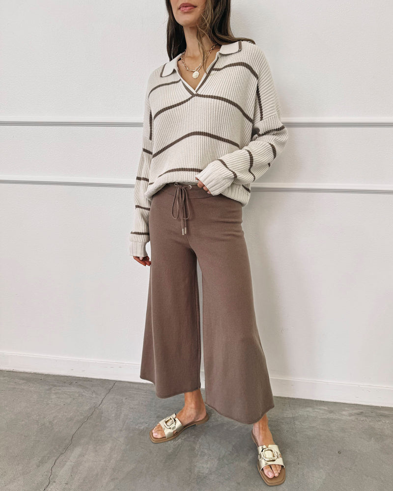 Splendid x @Cellajaneblog Crop Sweater Pant