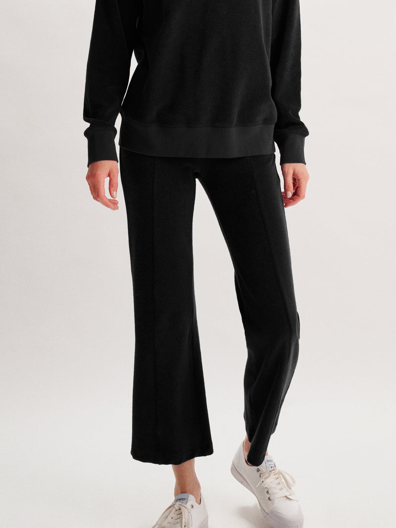 The Fili Kick Flare Pants in Terry