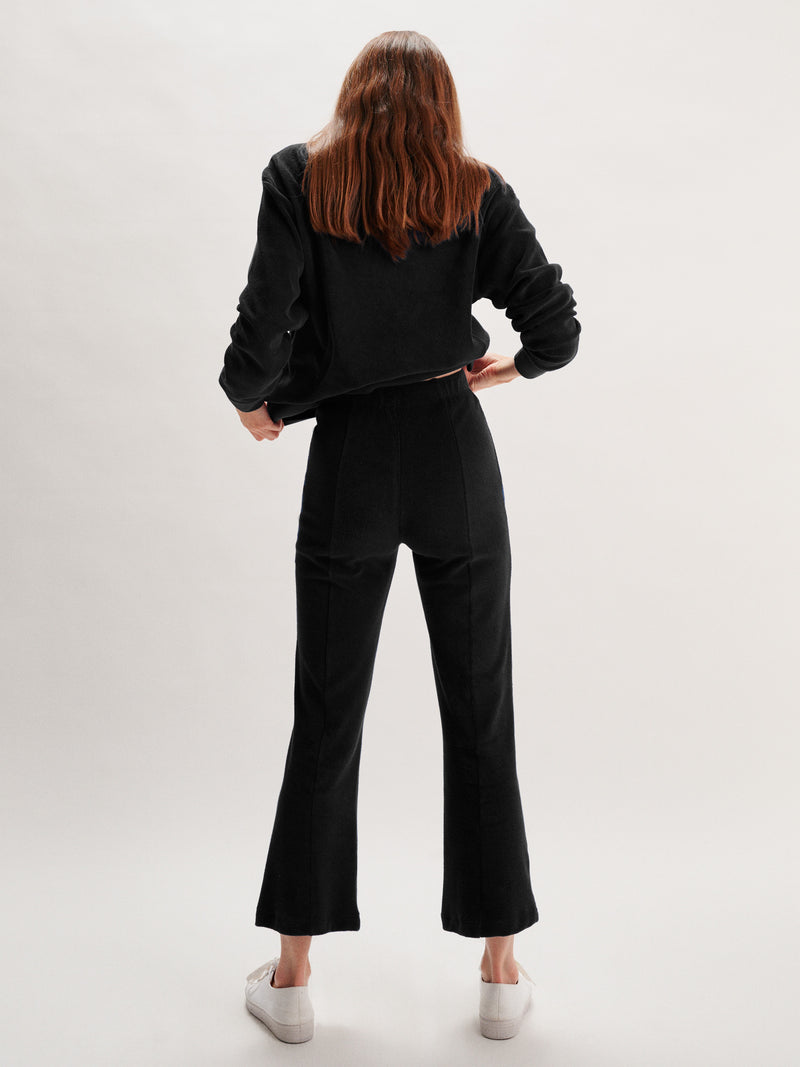The Fili Kick Flare Pants in Terry