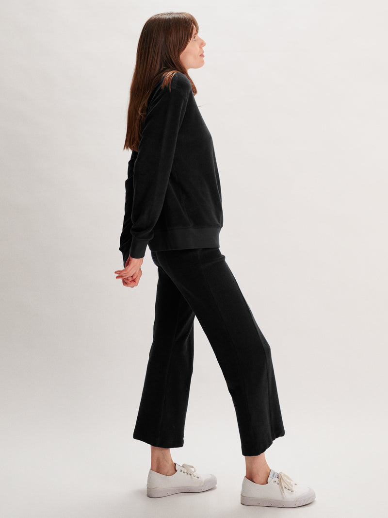 The Fili Kick Flare Pants in Terry