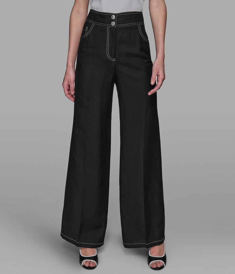 LINEN BLEND PANT