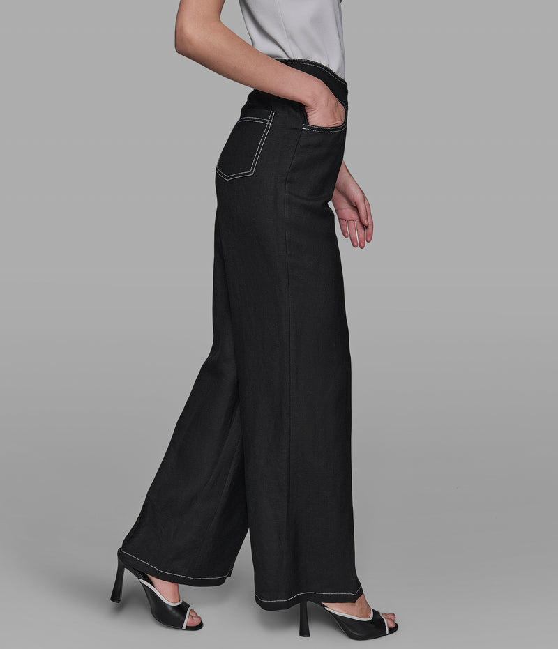 LINEN BLEND PANT