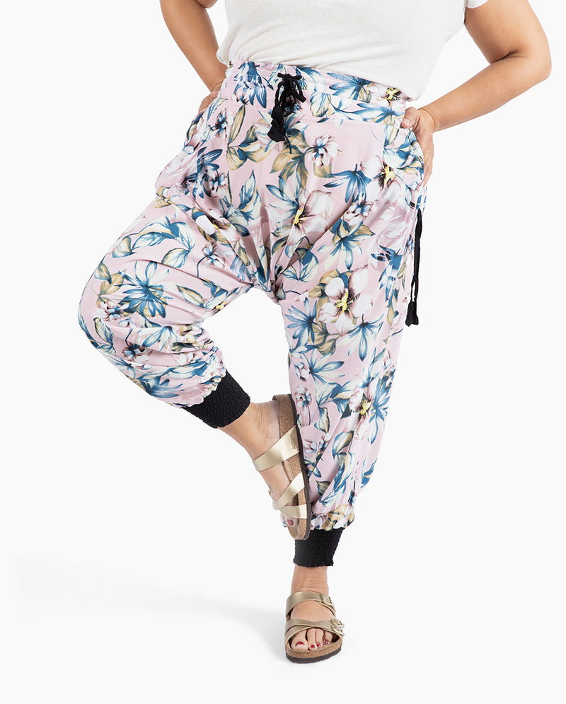 Rouched Savannah Harem Pant