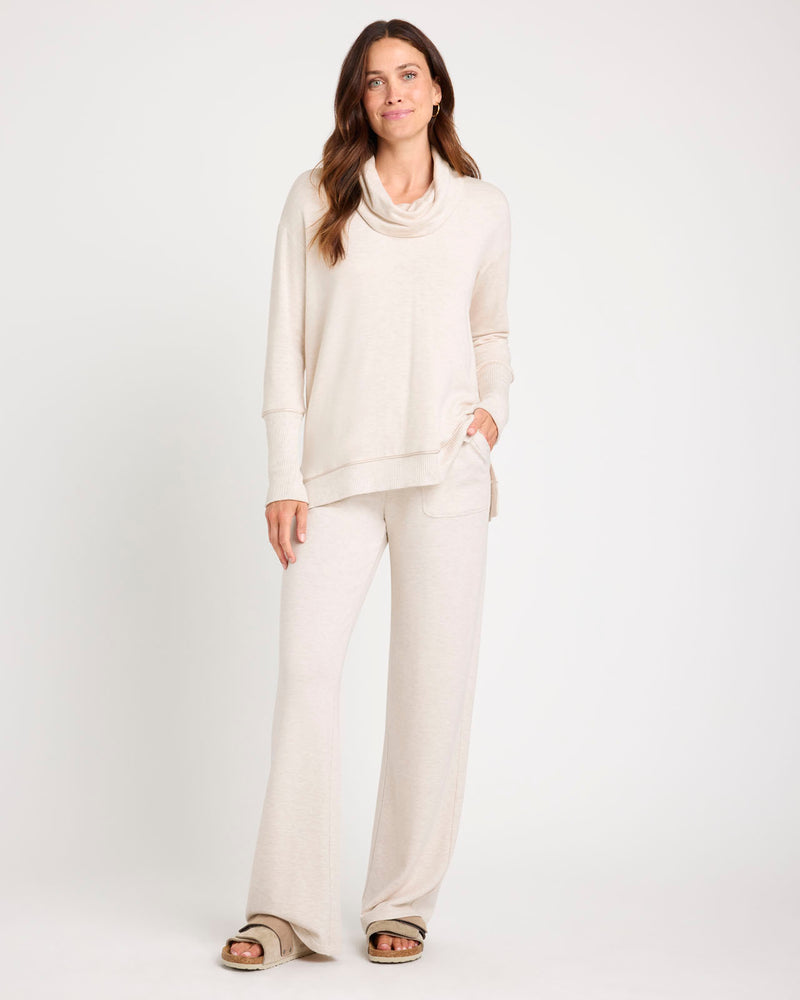 Soft Fleece Plush Wide Leg Pant