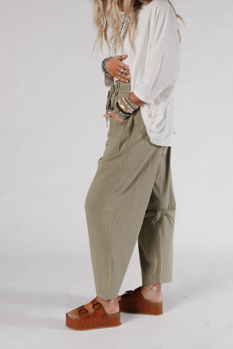 Catalina Pants - Olive