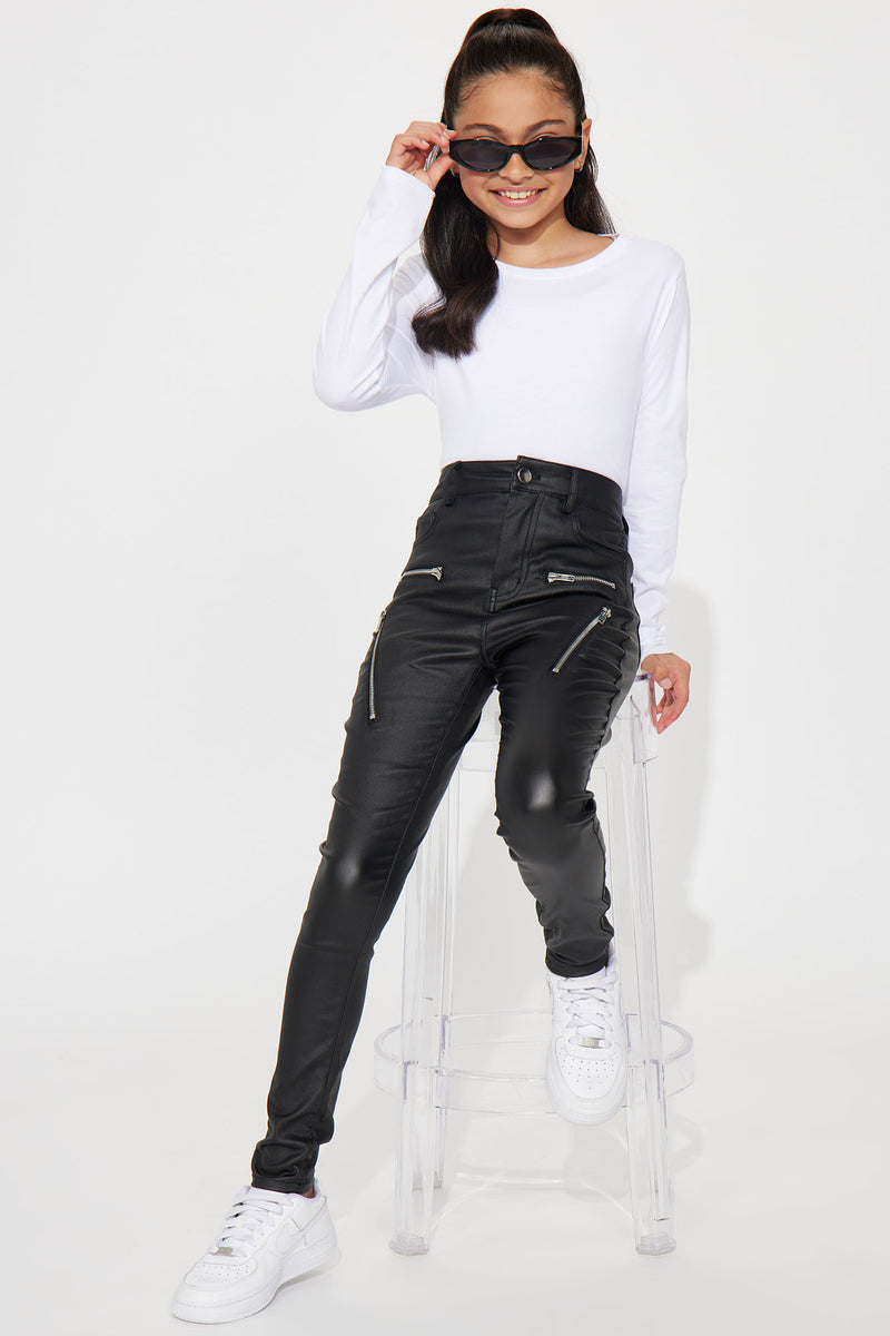 Mini Caliente Skinny Pant - Black