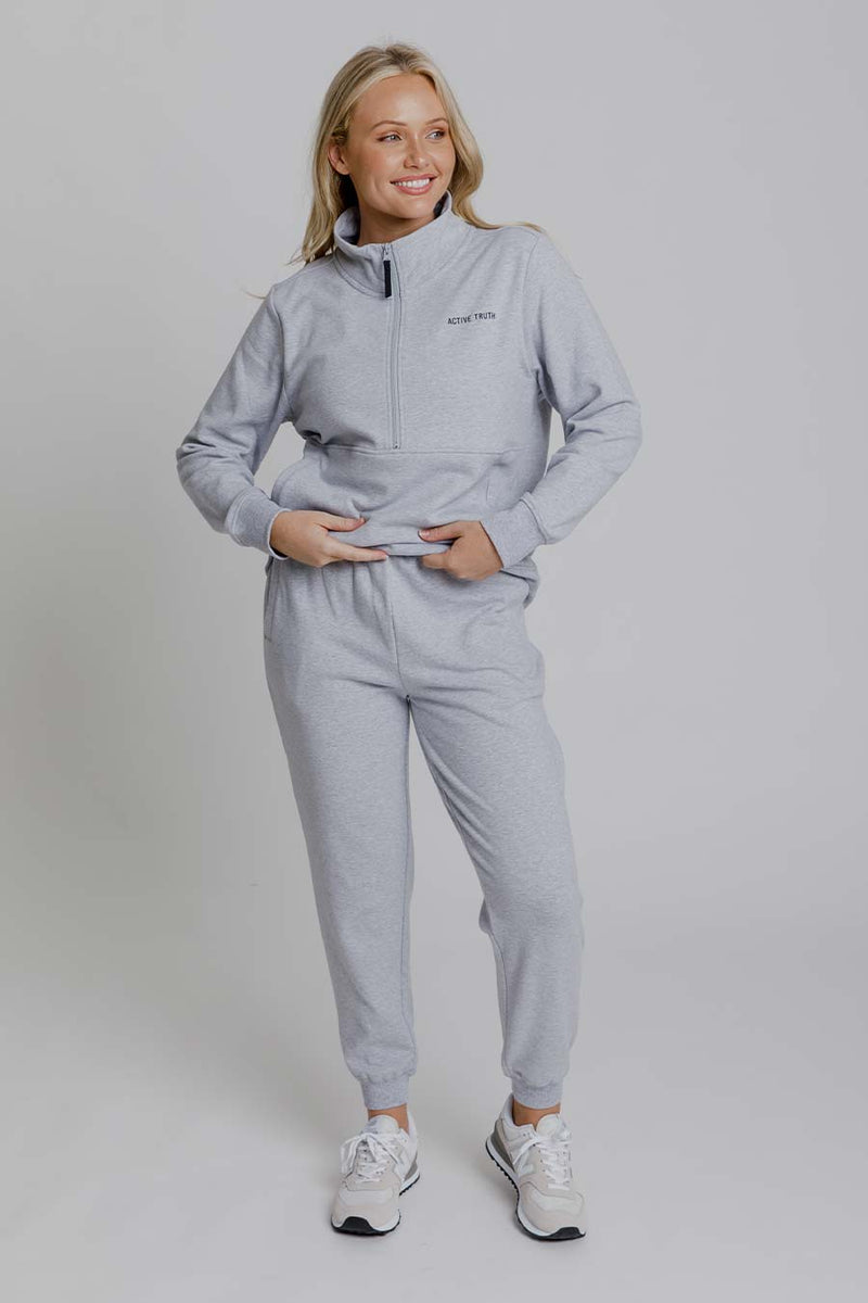 Reset Trackpants - Grey Marle