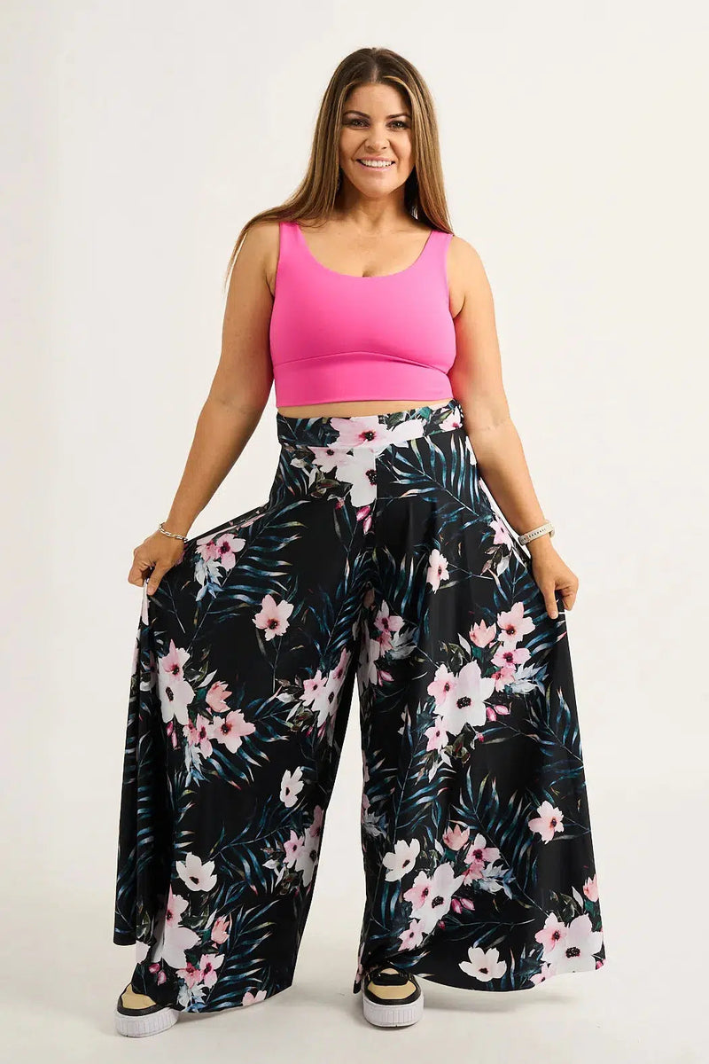Silky Palazzo Pant - Exotic At Heart