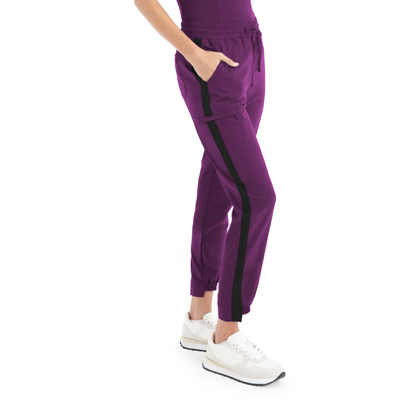 WB415 White Cross CRFT Women's Jogger Scrubs Pants - Ultra Soft