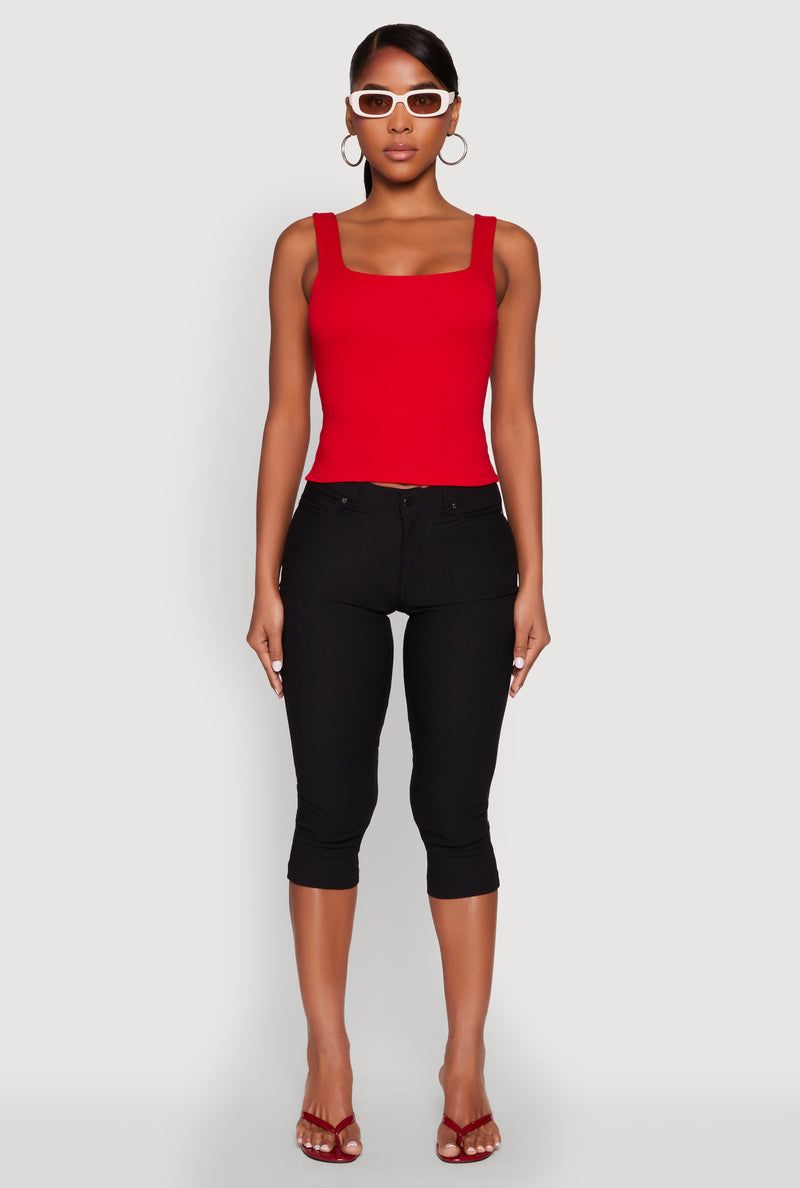 Skinny Hyperstretch Capri Pants