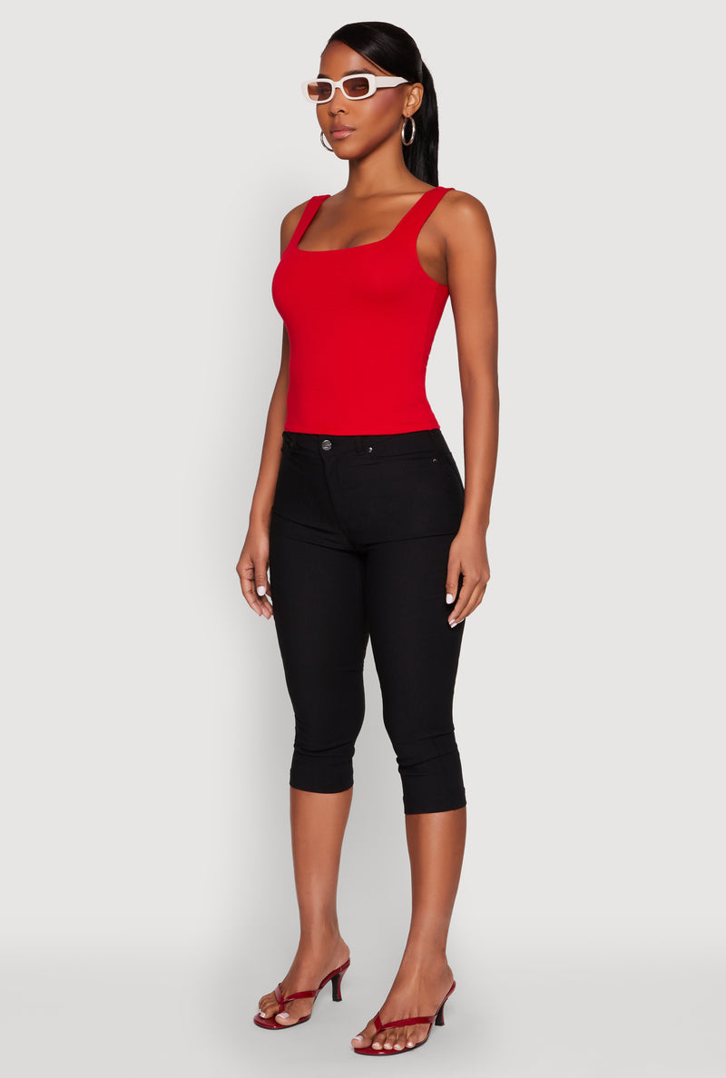 Skinny Hyperstretch Capri Pants