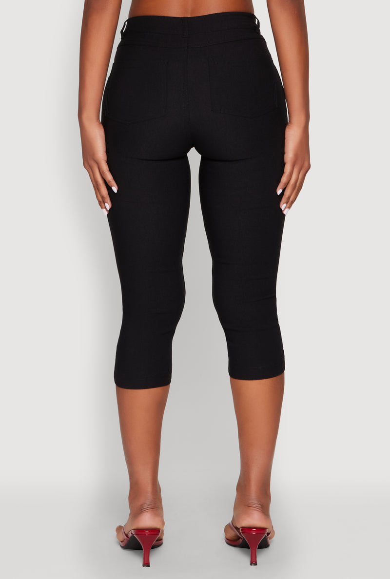 Skinny Hyperstretch Capri Pants