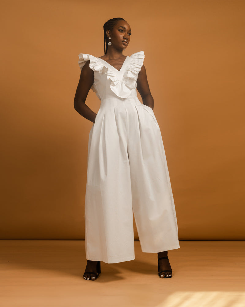Amari Jumpsuit White