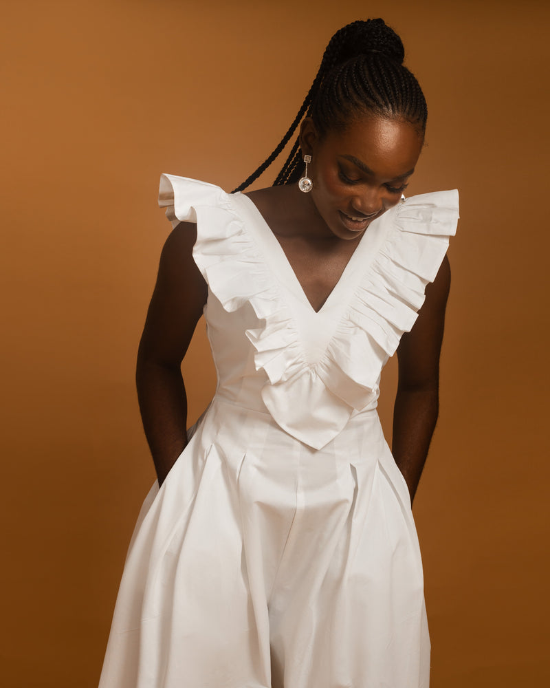 Amari Jumpsuit White