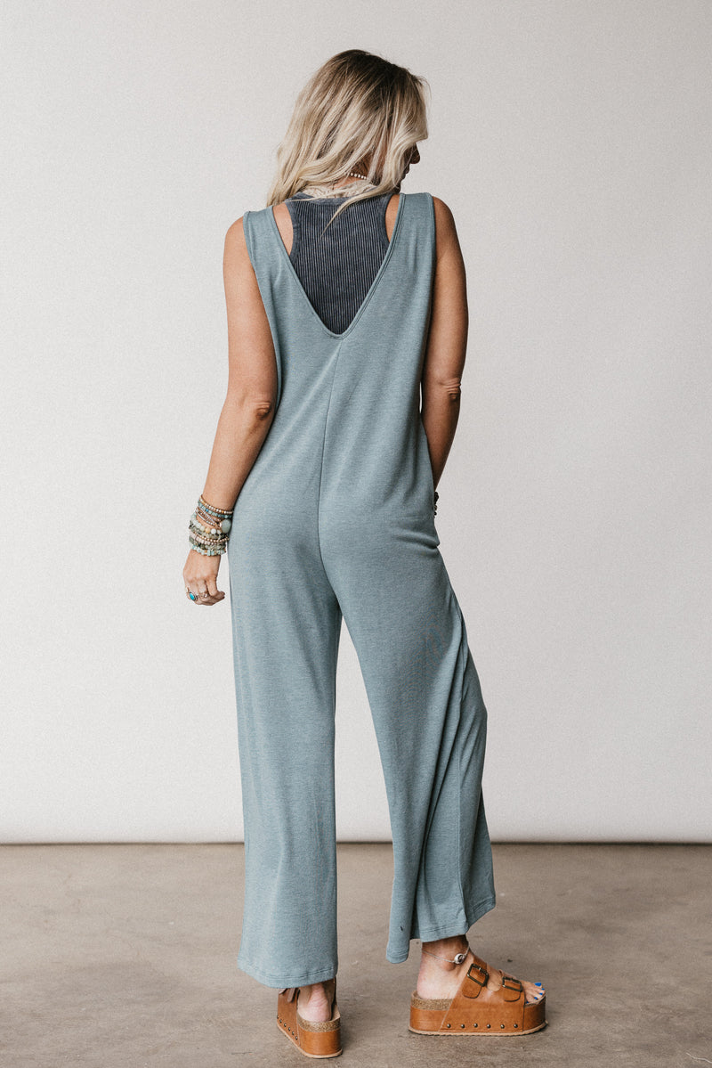 Nomad Nights Jumpsuit - Jade