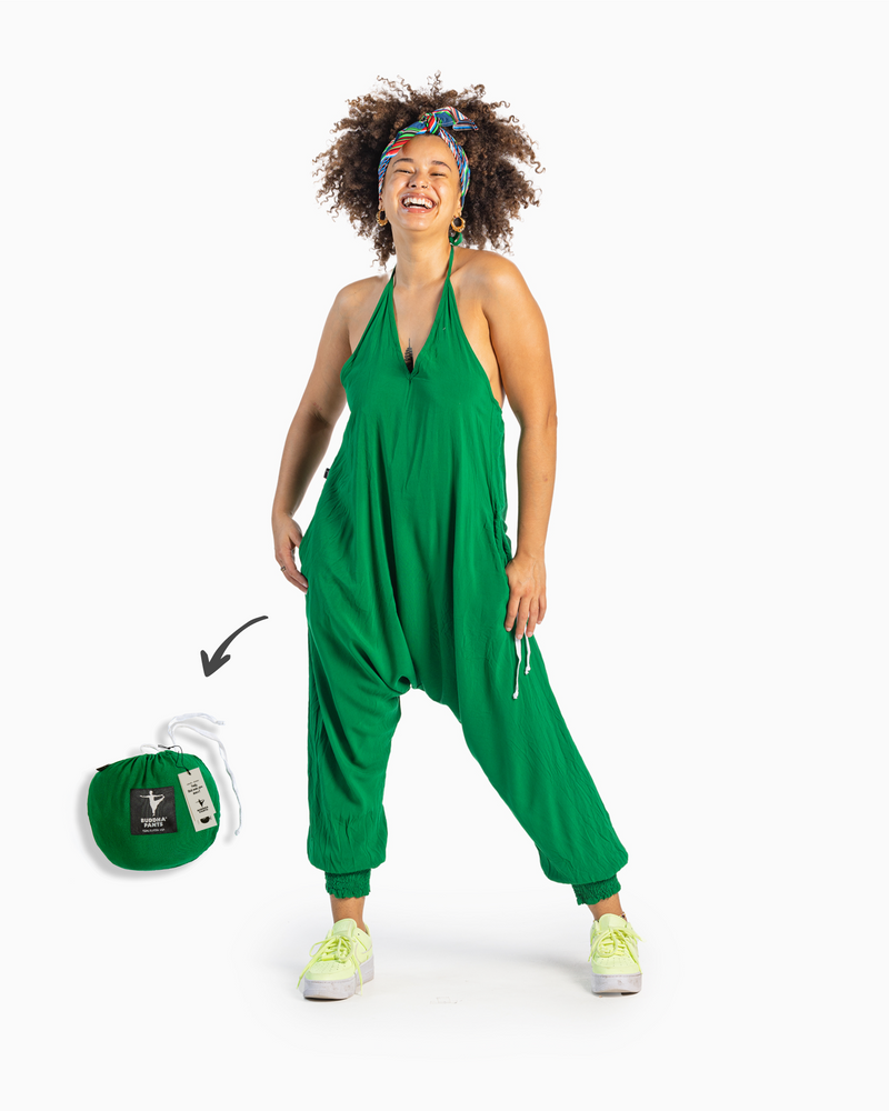 Solid Harem Jumpsuit