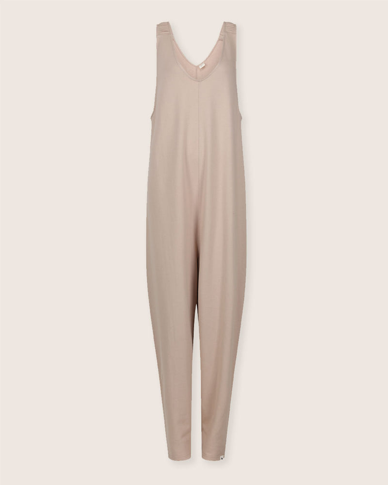 Jilly Beige Jumpsuit