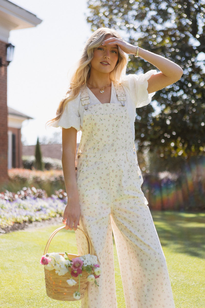 Spring Garden Overalls