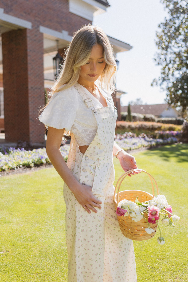 Spring Garden Overalls
