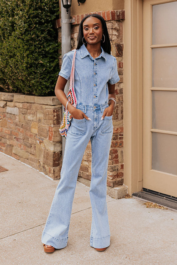 Fleetwood Vibes Denim Jumpsuit
