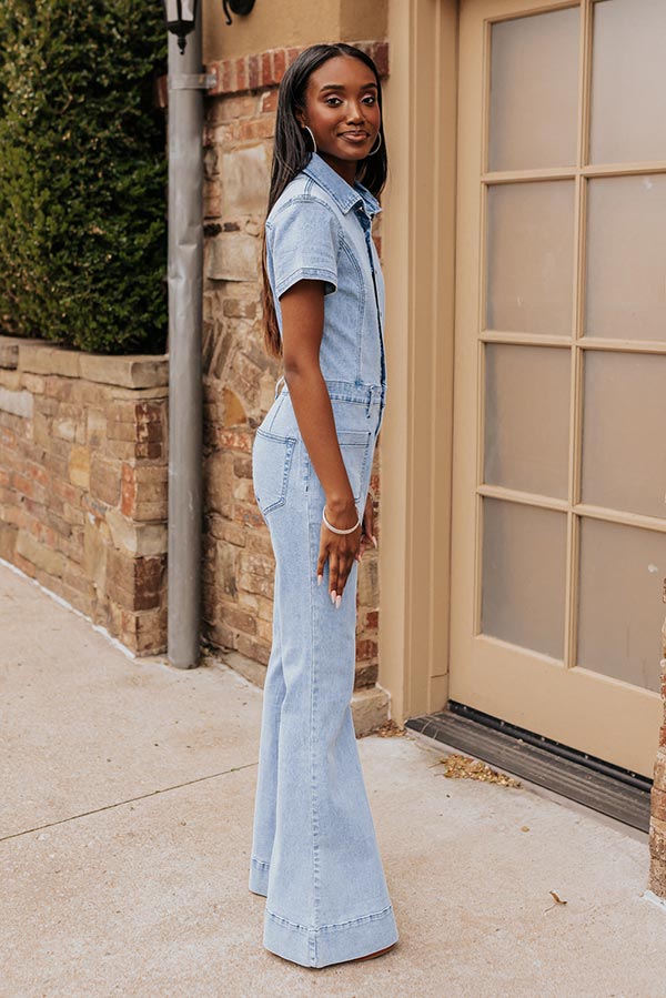 Fleetwood Vibes Denim Jumpsuit