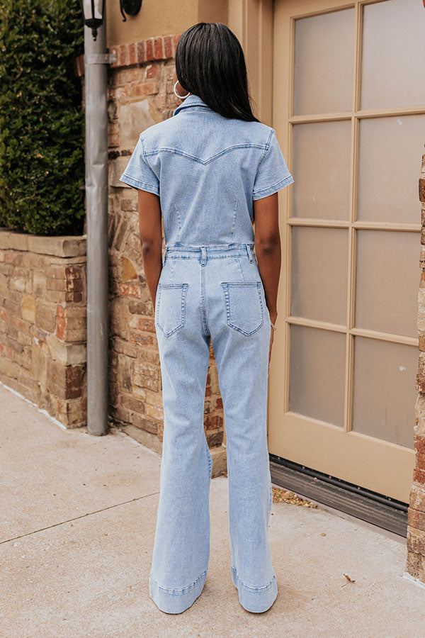 Fleetwood Vibes Denim Jumpsuit