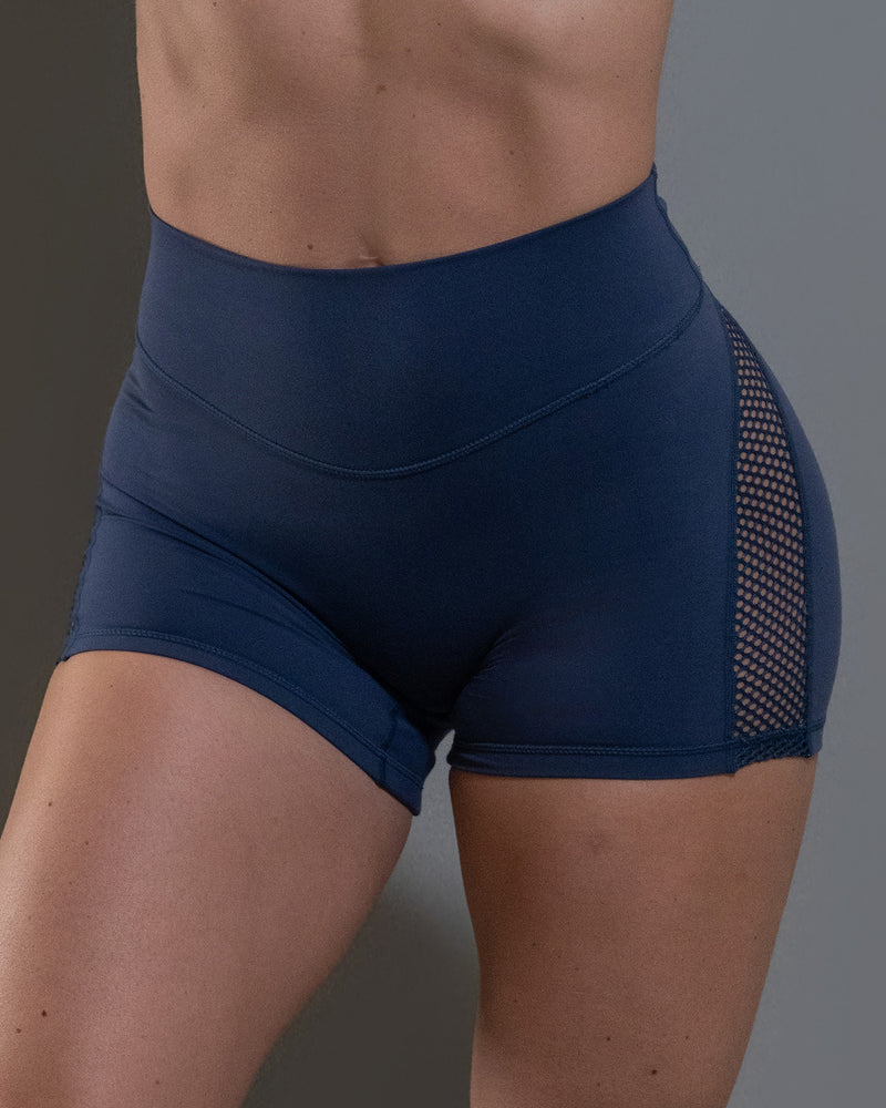 Allure Mesh Shorts - Navy Blue