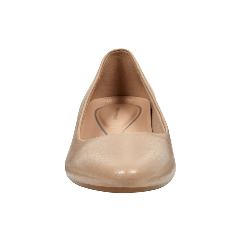 Caldise Leather Low Heel Dress Shoes