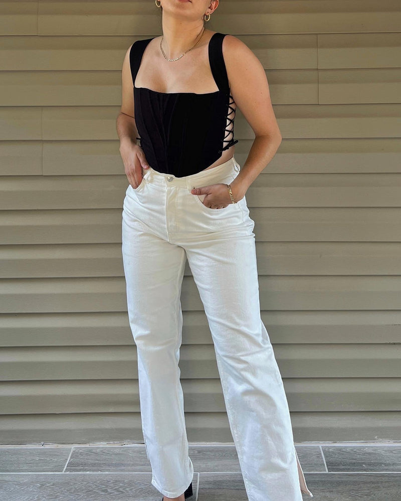 Keep Me Close Corset Top