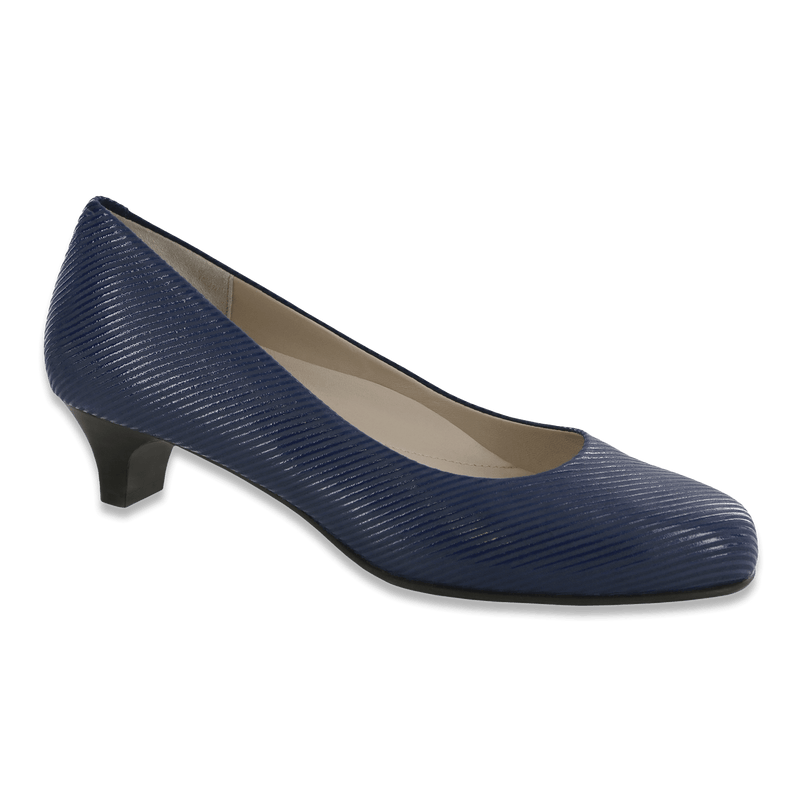 Elaine Navy Stripe