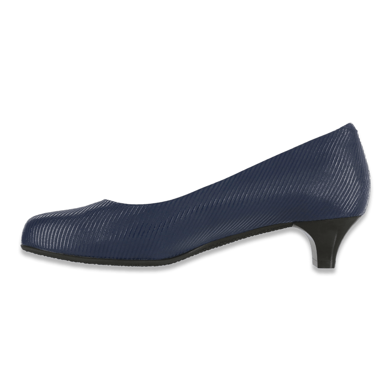 Elaine Navy Stripe