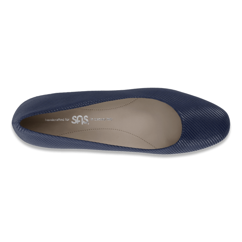 Elaine Navy Stripe