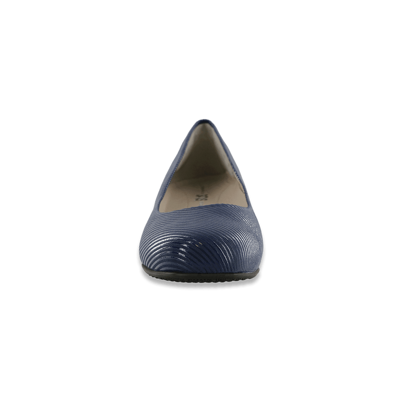 Elaine Navy Stripe