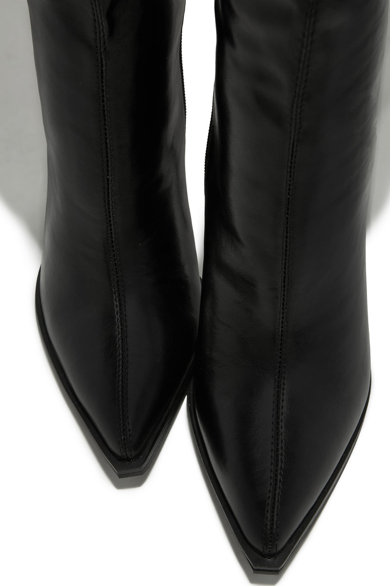 Dakota High Heel Boots - Black