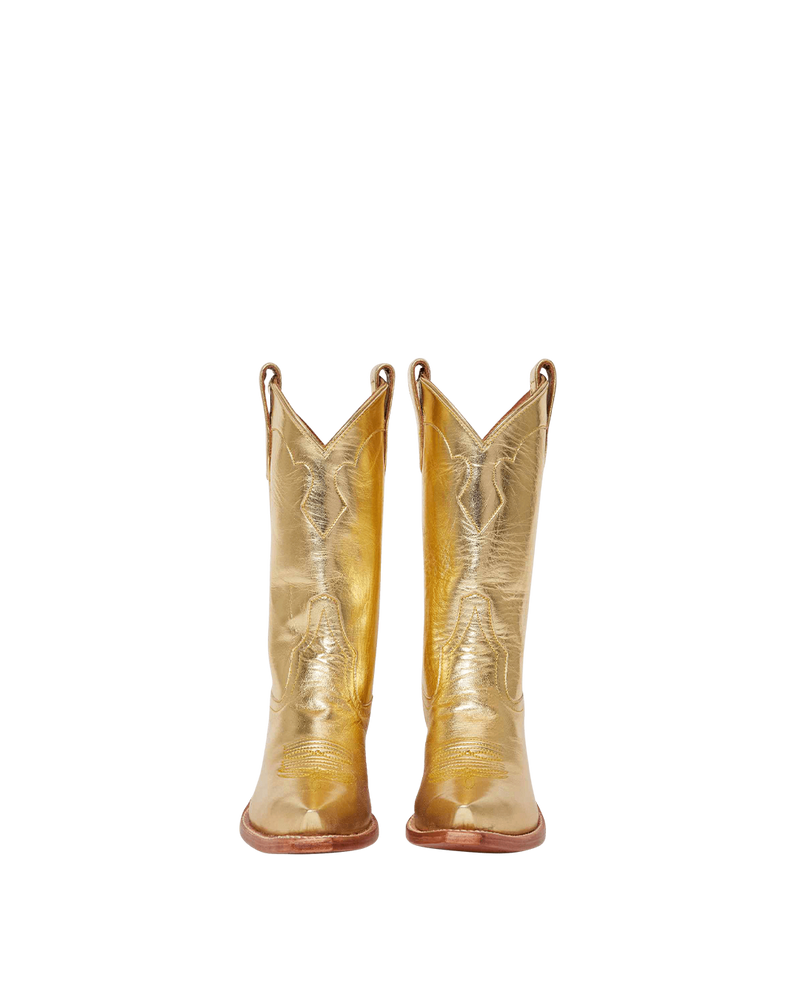 Kerri Metallic Gold