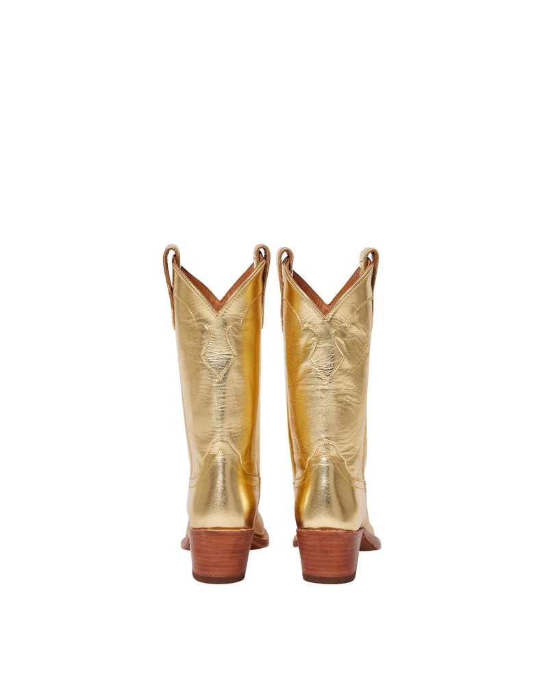 Kerri Metallic Gold