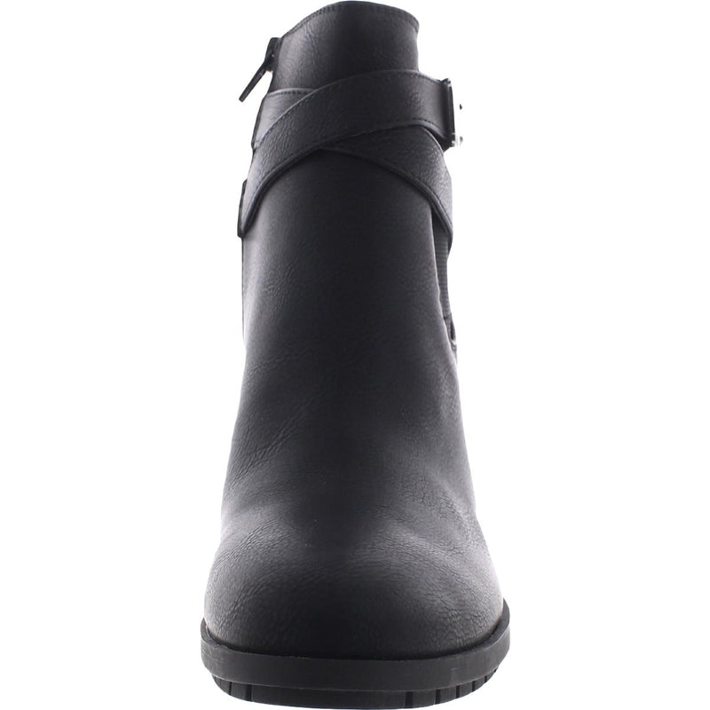 Laleen  Womens Leather Ankle Ankle Boots