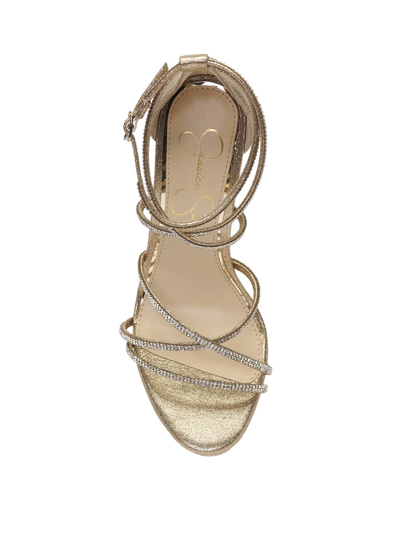 Jaeya High Heel in Gold