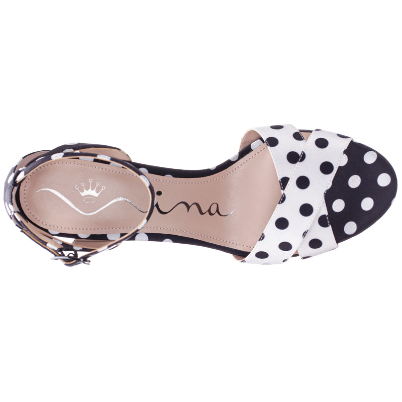 DOTTIE-WHITE/BLACK