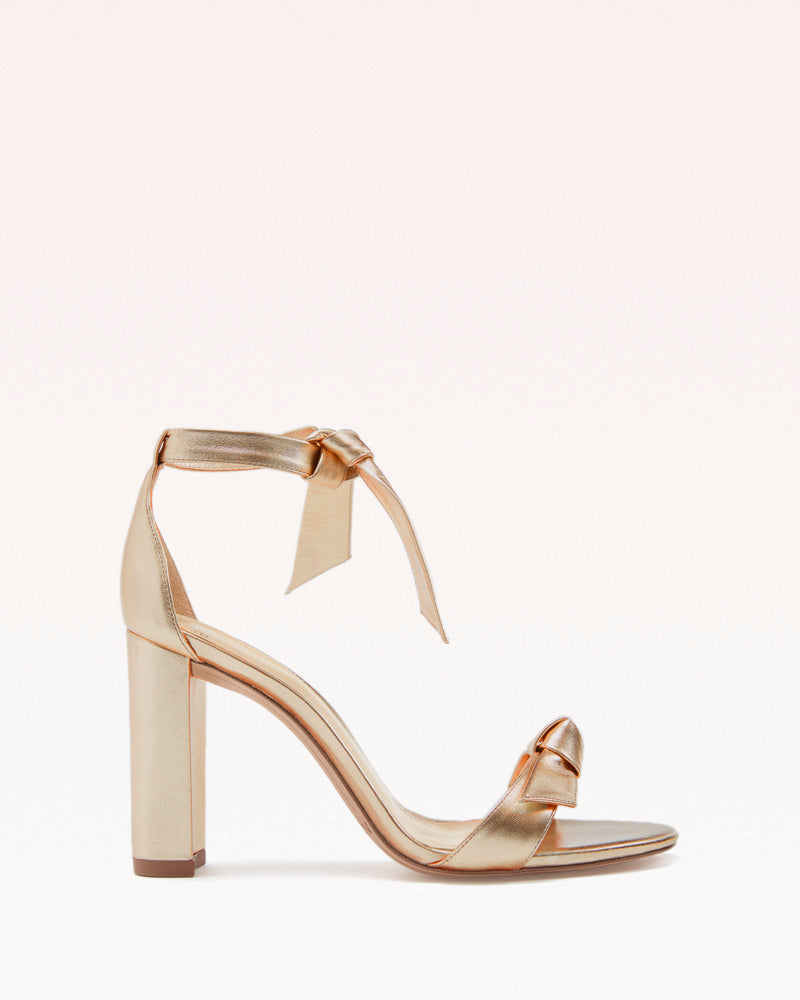 Clarita Block 90 Metallic Golden