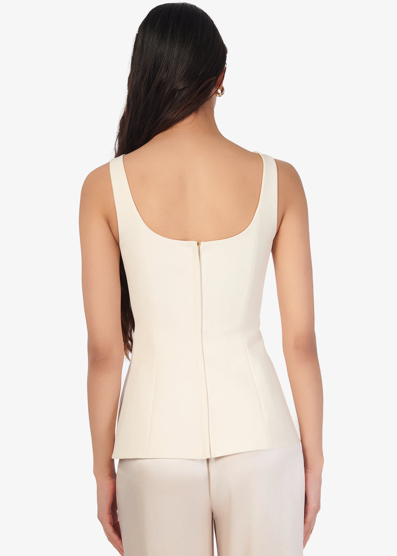 Audra Corset Top Cream