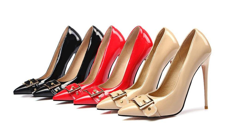 Traudi - Drag Queen Mama Stiletto Heels 3 colours - Plus Size