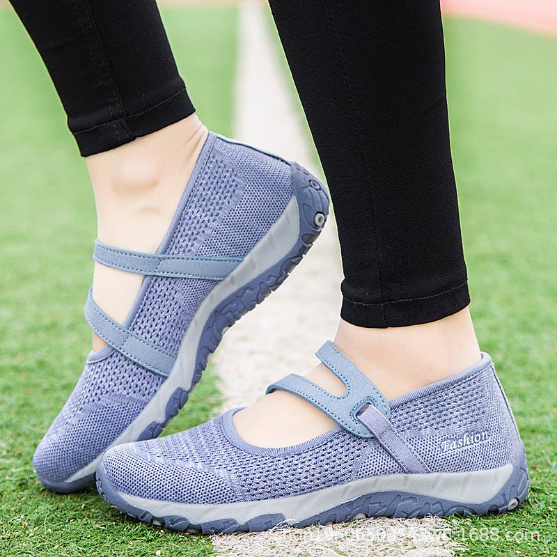 Plus Size Outdoor Travel Summer Cloth Shoes For The Elderly